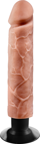 Conqueror - 9" Dildo with Suction Cup - Flesh - K. P.