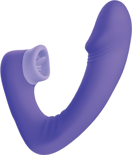 Dual Motor Wearable Vibrator - Zeta - Purple - K. P.