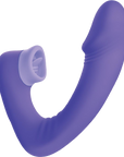 Dual Motor Wearable Vibrator - Zeta - Purple - K. P.