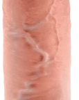 King Cock - 10" Vibrating Cock - Flesh - K. P.