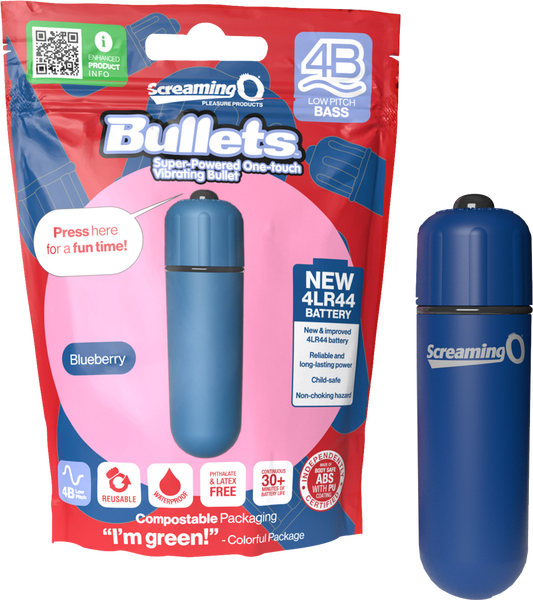 4B Low Pitch Bass - Bullets - Multiple Colours - K. P.