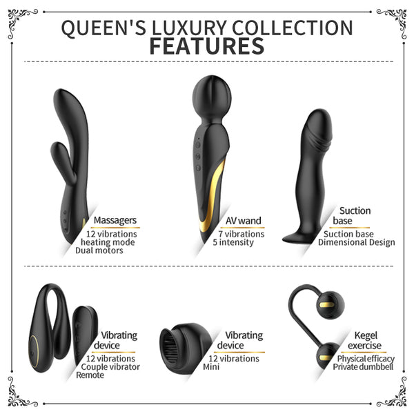 Mini Queen's Luxury Collection - Black - K. P.