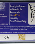 LaViva - Hide-a-Way Sexual Positioner Sex Swing - Black - K. P.