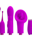 Vibrator & Attachments - Thrill Kit - Purple - K. P.