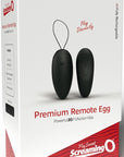 Premium Remote Egg - Black - K. P.