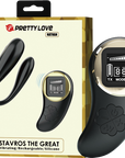 Stavros The Great - Couples Vibrator - Remote Control Nathan - Black - K. P.