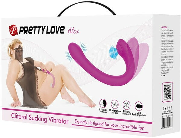 Clitoral Sucking Vibrator - Alex - Purple - K. P.