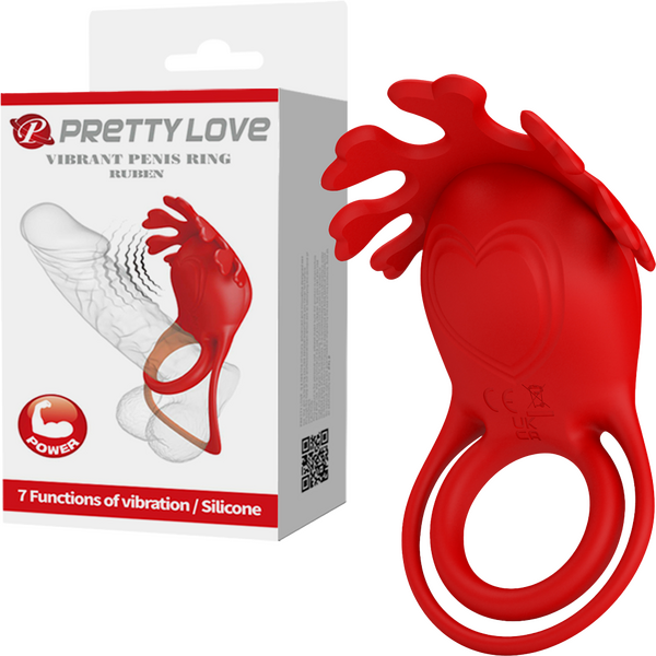 Vibrating Cock Ring - Ruben - Multiple Colours - K. P.