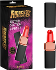 Fierce Euphoria - Erotism Suction Lipstick - Black/Red - K. P.