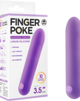 3.5" Rechargeable Stimulator - Finger Poke - Multiple Colours - K. P.