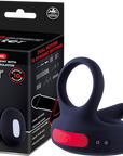 Dual Motor Cock Ornament with Scrotal Stimulator - Giga Booster - Multiple Colours - K. P.