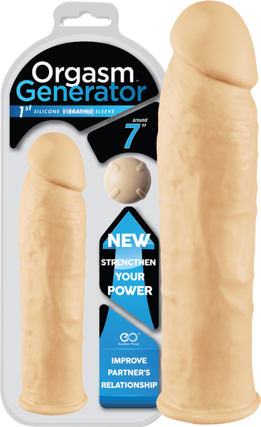 7" Orgasm Generator - Multiple Colours - K. P.