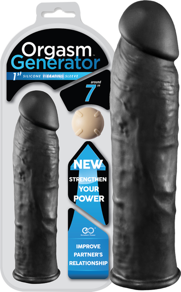7" Orgasm Generator - Multiple Colours - K. P.