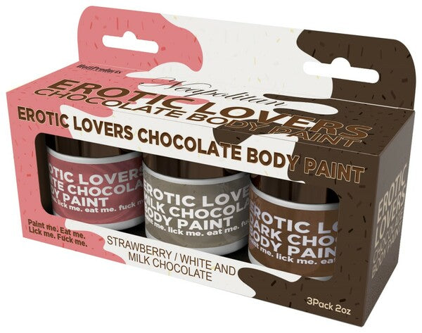 Chocolate Lovers Neapolitan Body Paints - K. P.