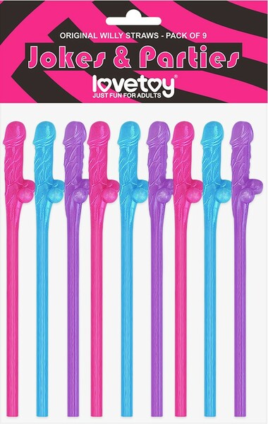 Willy Straws - Multiple Colours - K. P.