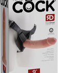 King Cock - Strap On Harness With 9" Cock - Flesh - K. P.