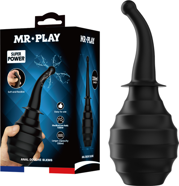 Mr. Play - Anal Douche BLKM6 - Black - K. P.