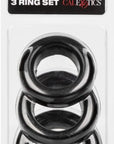 COLT - 3 Ring Set - Black - K. P.