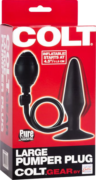 COLT - Large Pumper Plug - Black - K. P.