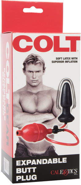 COLT - Expandable Butt Plug - Black/Red - K. P.