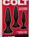 COLT - Silicone Anal Trainer Kit - Black - K. P.