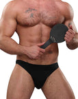 Spank Me Bikini Novelty Underwear - Black - K. P.