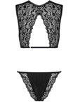 Elisetta Bra & Panty Set - Black - K. P.