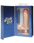 The Realistic Cock - Vibrating 8" - Flesh - K. P.