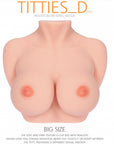 Tittie Masturbator - Real Titties D Cup - Flesh