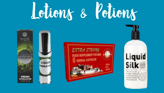 Lotions & Potions - Kinky Playhouse