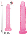 Adam & Eve Pink Jelly Slim Dildo