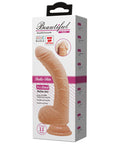 Alex - 11" Vibrating G Spot Curved Dildo - Flesh - K. P.