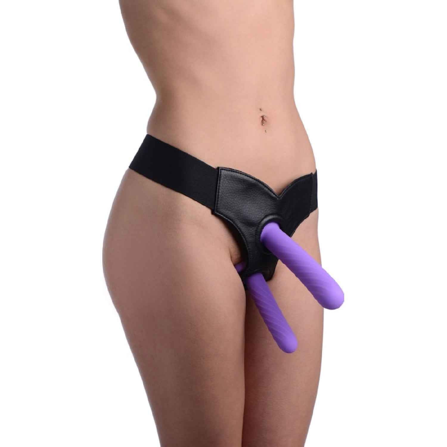 Tri-Play 3 Pc Purple Silicone Dildo Set