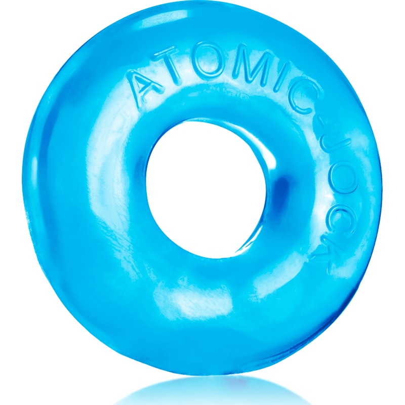 Donut 2 Fatty Cock Ring - Large - Ice Blue - K. P.