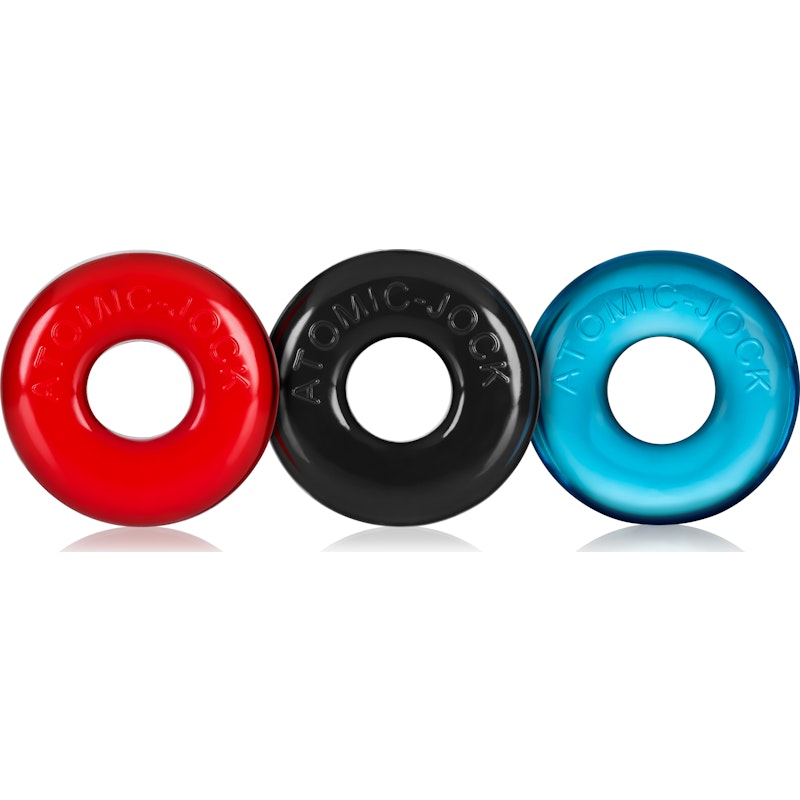 Ringer Cockring 3 Pc Multicolor - K. P.