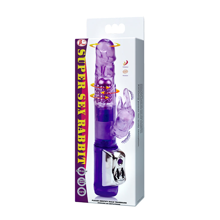 Rotating Rabbit Vibrator - Purple - K. P.