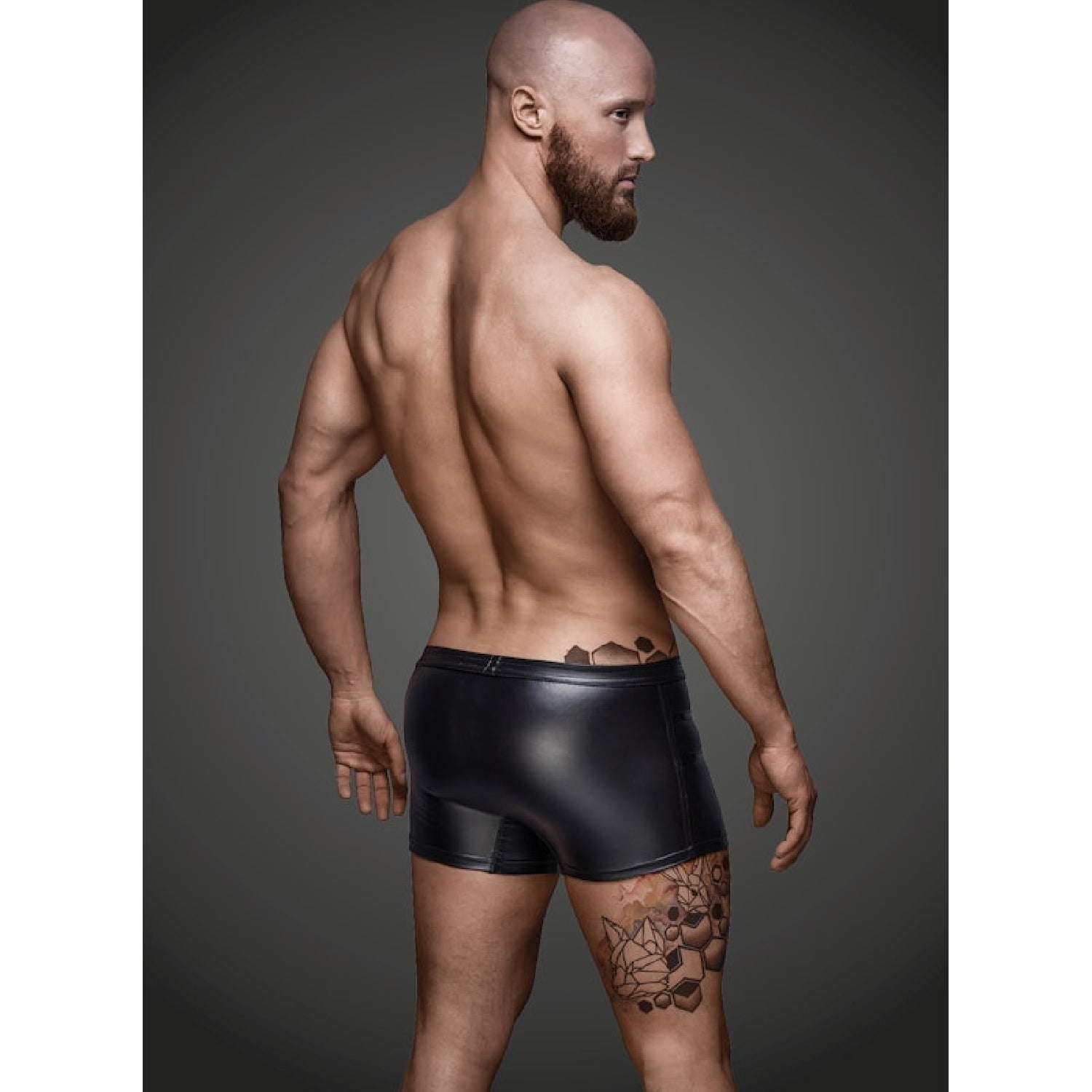 Sexy Shorts With Hot Details - Black - K. P.