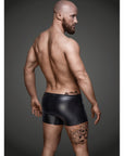 Sexy Shorts With Hot Details - Black - K. P.