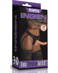 Ingen - Easy Strap On Set 8.5" - Black - K. P.