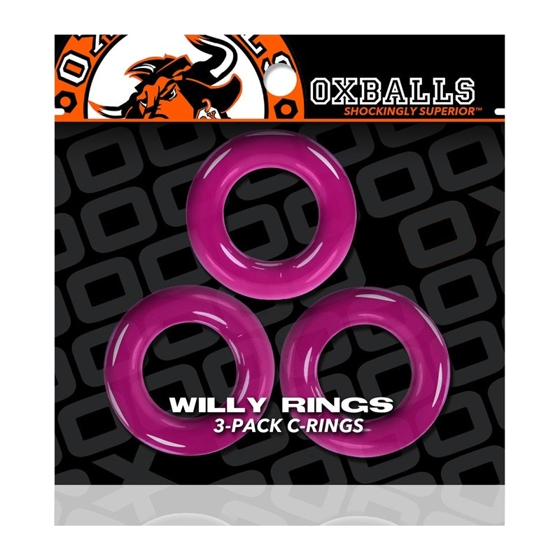 Willy Rings - Hot Pink