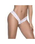 Sexy Lace Thong - White
