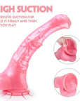 Duke Horse Dong w Balls Pink XXL