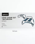 Sex Chair Adjustable Height with Arch Bridge Dildo Attachment - Black - K. P.