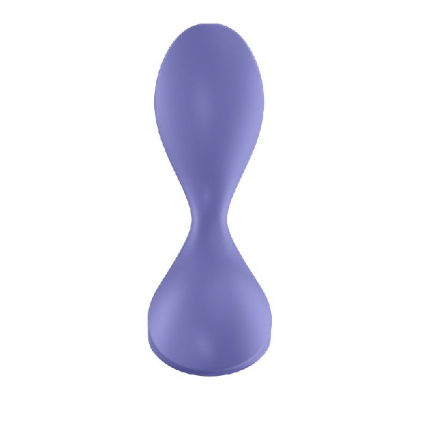 Connect App Vibrating Anal Plug - Sweet Seal - Lilac