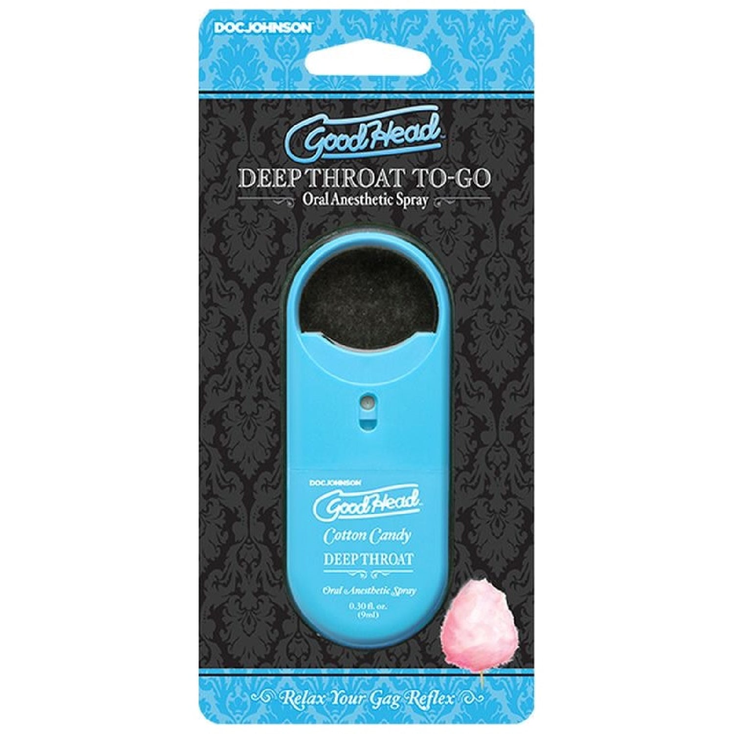 GoodHead - ToGo Deep Throat Spray Cotton Candy 9ml - K. P.