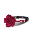 Secret Kisses Rosegasm Bloom Silicone Gag - Burgundy/Black
