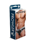 Prowler Open Back Brief Black/White