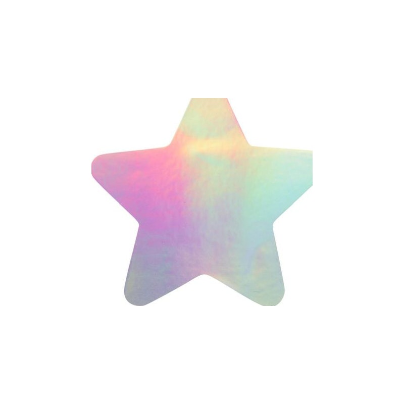 Iridescent Stars Pasties - K. P.