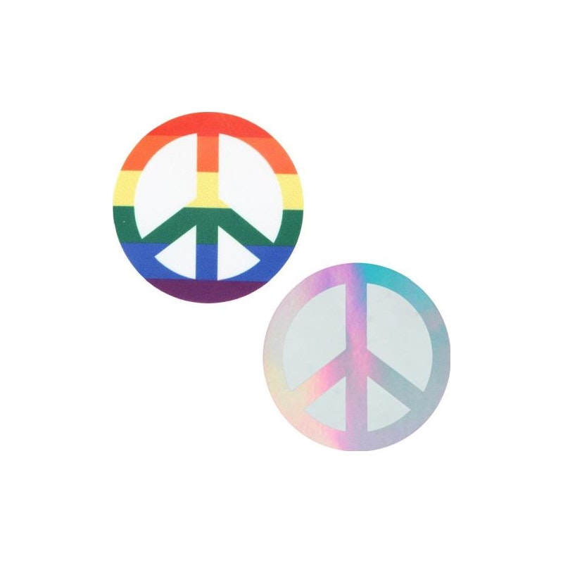 Pride Peace Sign Pasties - K. P.