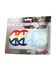 Pride Peace Sign Pasties - K. P.